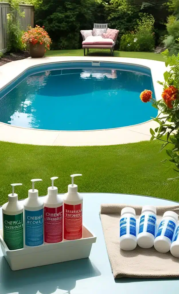 traitement chimique piscine