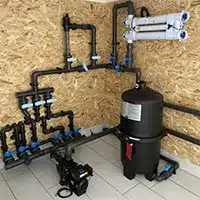 installation filtrage piscine